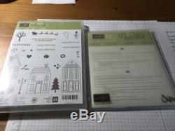 Stampin' Up! Holiday Home Photopolymer Stamp Set And Framelits