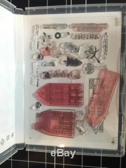 Stampin Up Holiday Home Stamp Set And Matching Homemade Holiday Framelits