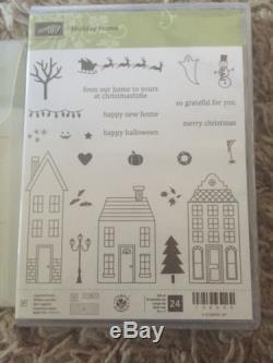 Stampin' Up! Holiday Home Stamp Set + Homemade Holiday Framelits! NEW