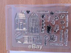 Stampin' Up Holiday Home Stamp Set and Homemade Holiday Framelits