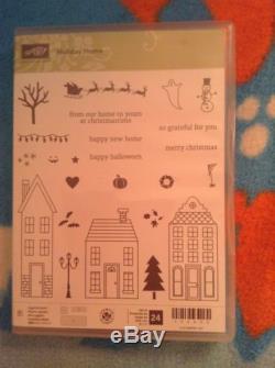 Stampin' Up! Holiday Home clear mount stamp set
