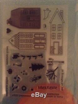 Stampin' Up! Holiday Home clear mount stamp set