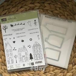 Stampin' Up! Holiday Home stamp set and Homemade Holiday framelits dies