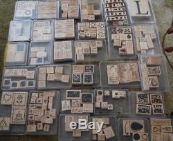 Stampin' Up Huge Lot 260+ Stamps 30 sets Plus loose stamps All Occasions