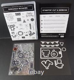 Stampin Up! Huge Lot of rubber stamp sets some with dies 30 sets