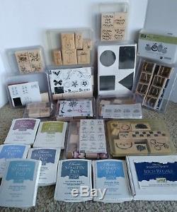 Stampin Up! Huuge lot! 15 Sets & Rich Regals & 7 Classic Stampin Pads