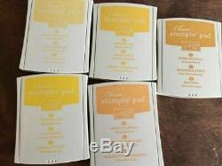 Stampin Up INK PADS! Set of 48 pads! Some new in plasticFREE SHIPPING