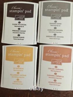 Stampin Up INK PADS! Set of 48 pads! Some new in plasticFREE SHIPPING