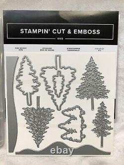 Stampin Up! In the Pines-photopolymer stamp set & Pine Woods Dies-NEW