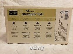 Stampin Up Ink Regals Collection Re-Inkers Set of 10 Bottles Retired
