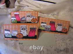 Stampin Up JAR OF HAUNTS, LOVE, SHARING SWEET THOUGHT sets + EVERYDAY JARS Dies