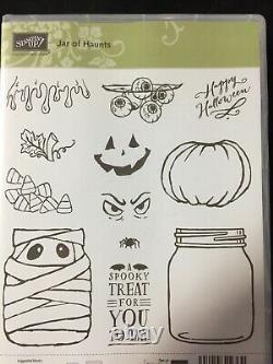 Stampin' Up! JAR OF LOVE, CHEER, HAUNTS, SHARING & DIES NEW complete sets