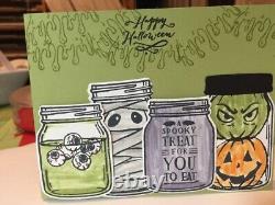 Stampin' Up! JAR OF LOVE, CHEER, HAUNTS, SHARING & DIES NEW complete sets