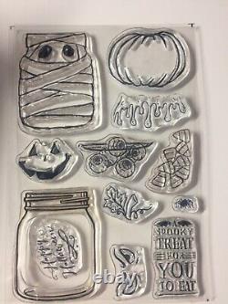 Stampin' Up! JAR OF LOVE, CHEER, HAUNTS, SHARING & DIES complete set