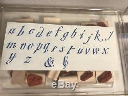 Stampin Up LARGE Lot 30 Sets Stamps Holiday Christmas Decorative Alphabet
