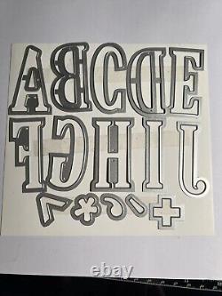 Stampin' Up! LETTERS FOR YOU Stamp Set & LARGE LETTERS Dies ALPHABET