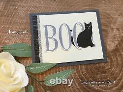 Stampin' Up! LETTERS FOR YOU Stamp Set & LARGE LETTERS Dies NEW #260