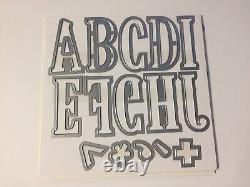 Stampin' Up! LETTERS FOR YOU Stamp Set & LARGE LETTERS Dies (NEW DIES)