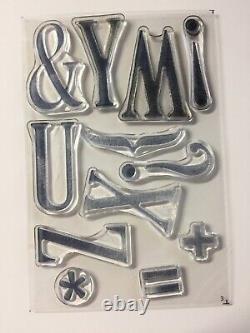 Stampin' Up! LETTERS FOR YOU Stamp Set & LARGE LETTERS Dies (NEW DIES)