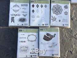 Stampin Up! LOT of 15 ADORABLE Sets! Seasonal All Occasion Kites Toxic I Am