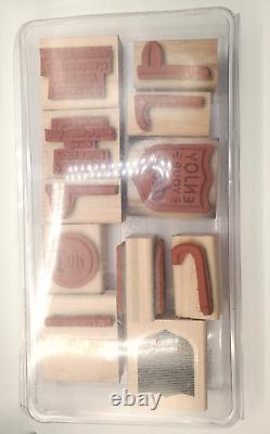 Stampin Up Large 99+ Piece Lot Stamps & Dies Photopolymer Christmas Birthday Set