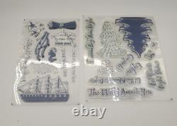 Stampin Up Large 99+ Piece Lot Stamps & Dies Photopolymer Christmas Birthday Set