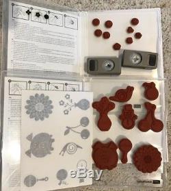 Stampin' Up! Large Lot. Stamp Sets, Punches, Wheels and Dies