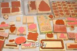 Stampin Up Large Stampin Up Lot Rubber Stamp Sets and individual stamps Holiday