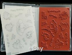Stampin Up Little Ladybug Stamp Set & Framelits Dies, Flower, New 2020