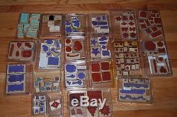 Stampin Up Lot 195 Stamps 21 Complete Sets & 27 Different Inspiration Sheets