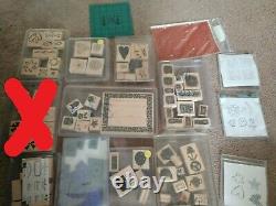 Stampin Up Lot 21 Sets Plus Misc Material