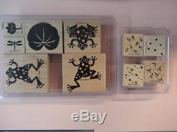 Stampin Up! Lot #3 Eighteen Wooden Stamp Sets 123 Stamps