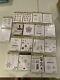 Stampin Up! Lot Of 18 Stamp Sets And Accessories