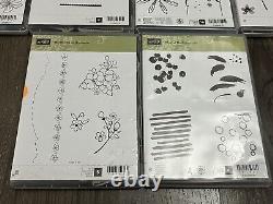 Stampin' Up! Lot Of 20 Stamp Sets Birthday Love Thank You Floral Wedding