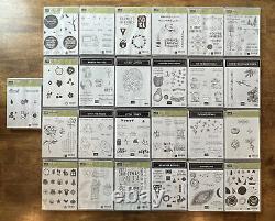 Stampin Up / Lot Of 25 All New / All Rare Retired Sets Free Same Day Ship