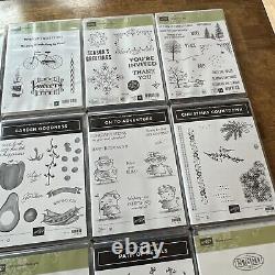 Stampin Up / Lot Of 25 All New / All Rare Retired Sets Free Same Day Ship
