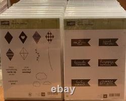 Stampin Up Lot Of 34 See Pictures For Set Titles