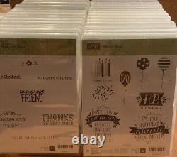 Stampin Up Lot Of 34 See Pictures For Set Titles