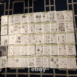 Stampin Up Lot Set of 50 Birthday Christmas & More Scrapbook