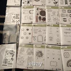 Stampin Up Lot Set of 50 Birthday Christmas & More Scrapbook