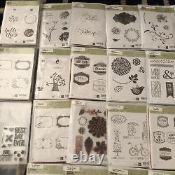 Stampin Up Lot Set of 50 Birthday Christmas & More Scrapbook