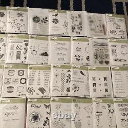 Stampin Up Lot Set of 50 Birthday Christmas & More Scrapbook