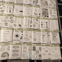 Stampin Up Lot Set of 50 Birthday Christmas & More Scrapbook