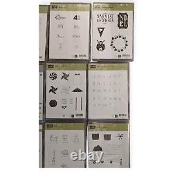 Stampin Up Lot Set of 50 Birthday Christmas & More Scrapbook