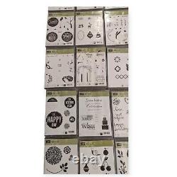 Stampin Up Lot Set of 50 Birthday Christmas & More Scrapbook