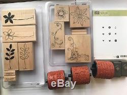Stampin' Up! Lot. Stamp Sets, Punches, and Wheels. LOOK