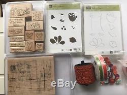 Stampin' Up! Lot. Stamp Sets, Punches, and Wheels. LOOK