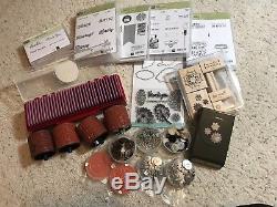 Stampin' Up! Lot. Stamp Sets, Punches, and Wheels. Many Occasions