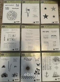 Stampin' Up Lot if 28 Sets Used