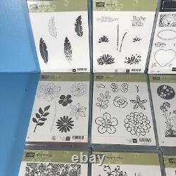 Stampin Up! Lot of 14 New Sets/2 Retired & 2 Pre-owned